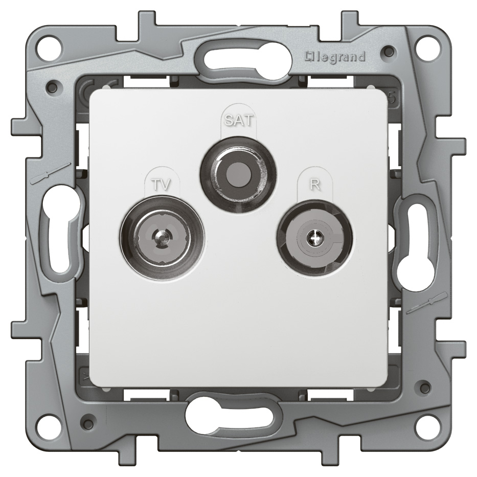 Изображение товара Legrand Etika Бел Розетка TV/SAT звезда.