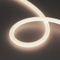 Изображение товара Arlight Лента герметичная MOONLIGHT-TOP-A336-D18mm 24V Day4000 360deg (14.4 W/m, IP65, 2835, 5m, wire x1) (-)