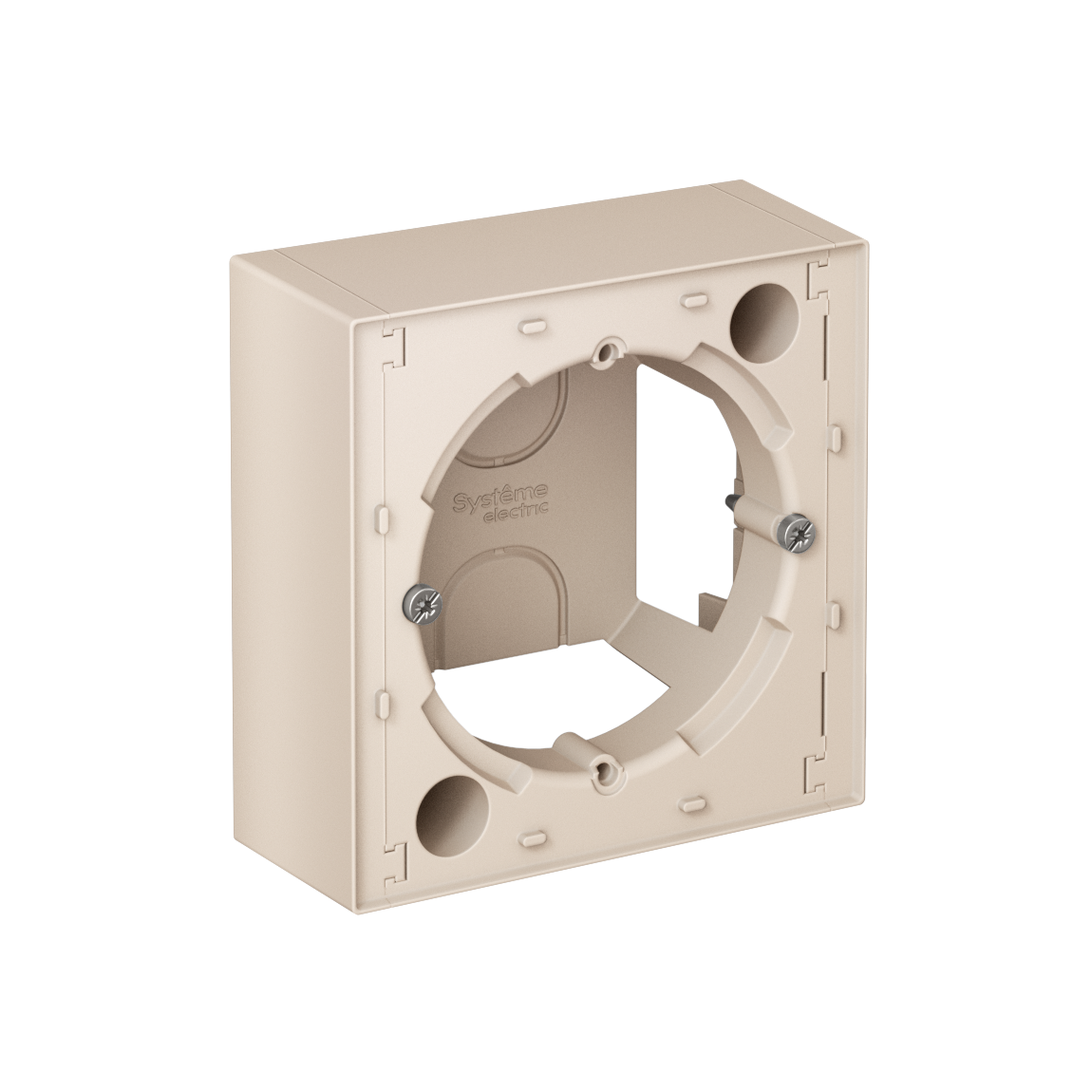Изображение товара Systeme Electric AtlasDesign Беж Коробка для наружного монтажа