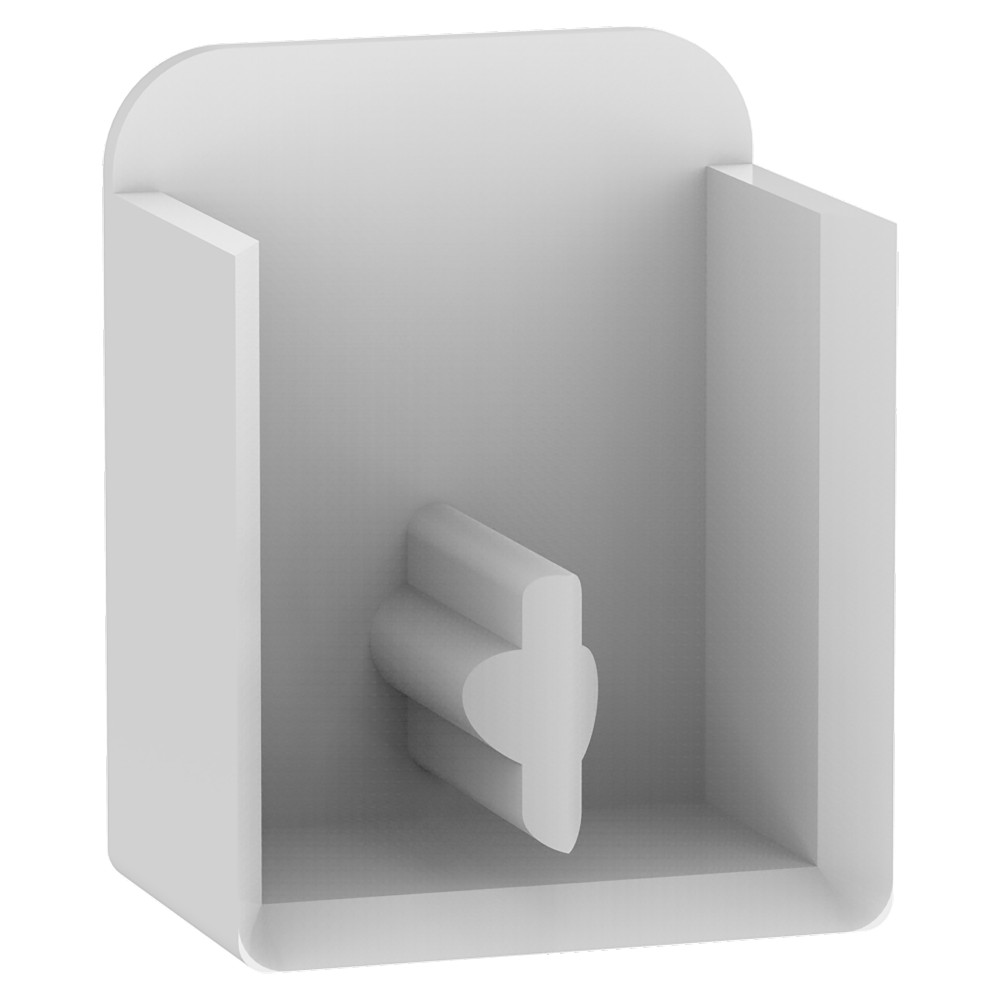 Изображение товара Schneider Electric Easy9 Заглушки боковые для двухполюсных гребенчатых шинок, 10 шт