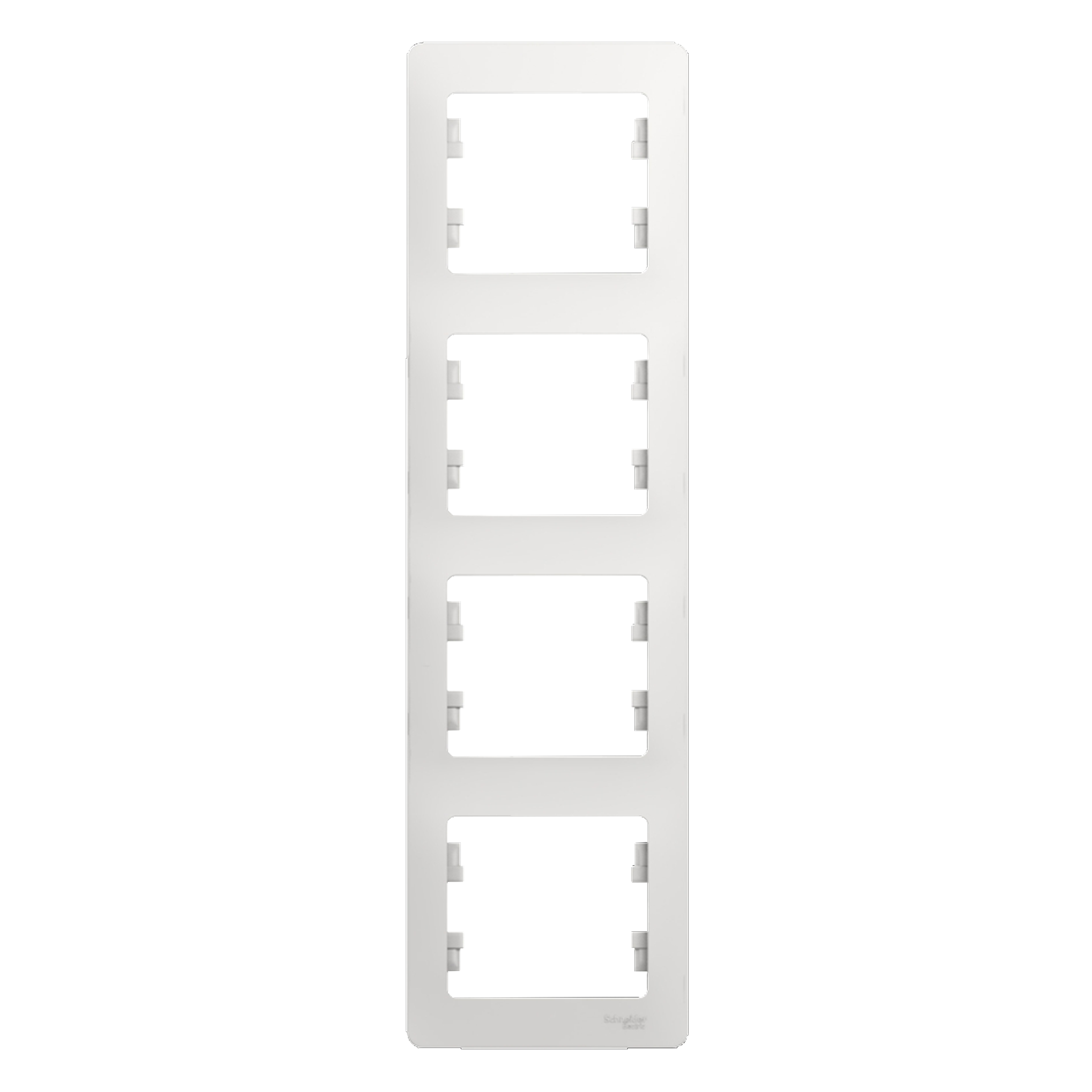 Изображение товара Systeme Electric Glossa Бел Рамка 4-ая, вертикальная