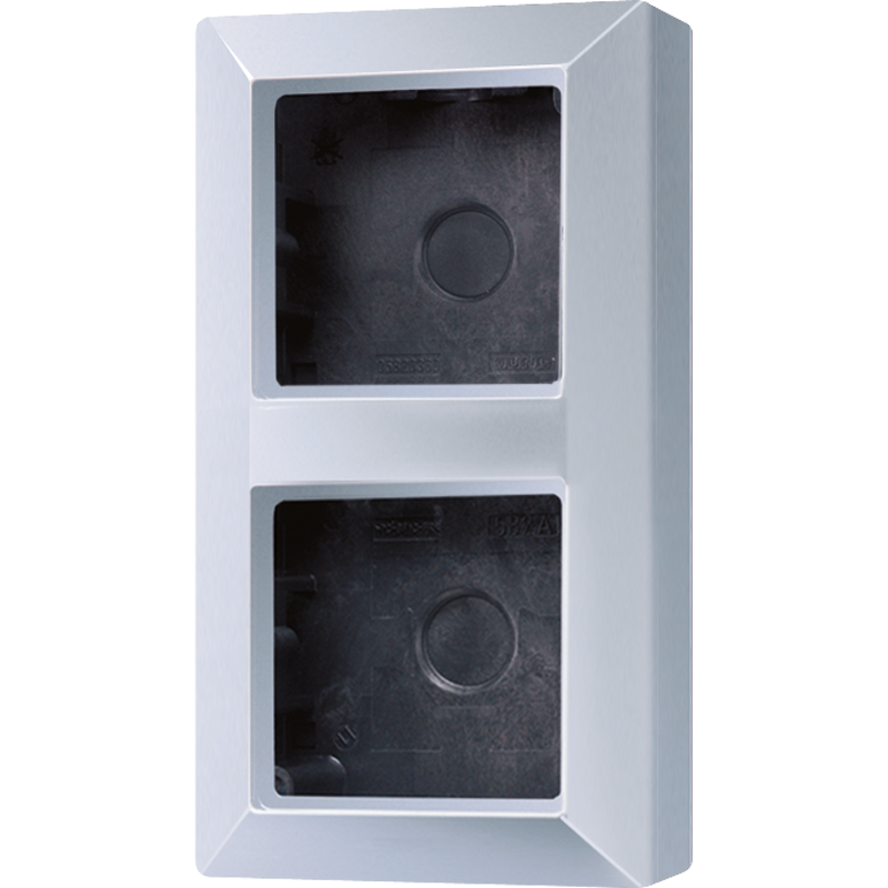 Изображение товара JUNG AS 500 Алюминий Коробка для накладного монтажа 2-кратная