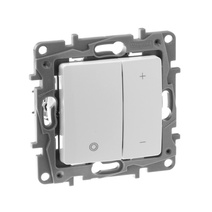 Изображение товара Legrand Etika Белый Светорегулятор нажимной, 400Вт.