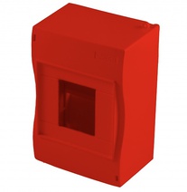 Изображение товара Hegel КМ2040-02-И Корпус модульный открытой установки на 3-4 модуля, красный