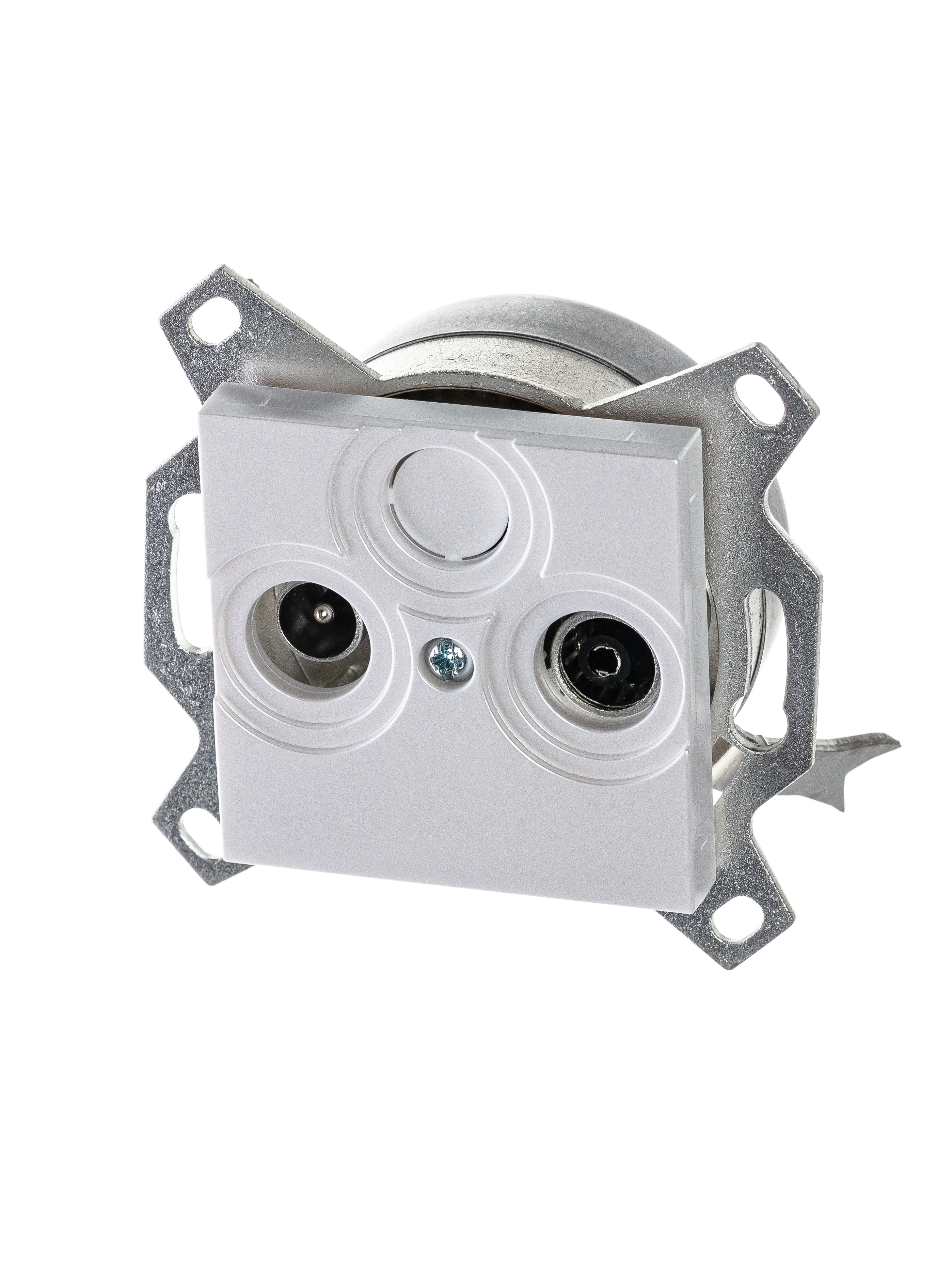 Изображение товара ABB EPJ Levit жемчуг / ледяной Розетка TV-R, оконечная, жемчуг