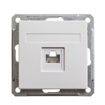 Изображение товара Systeme Electric Wessen 59 Бел Розетка компьютерная 1-ая RJ45 кат.5e
