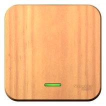 Изображение товара Systeme Electric Blanca наруж Ясень Выключатель 1-клавишный с подсветкой, 10А, 250B