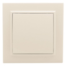 Изображение товара EKF Basic Минск Бежевый Выключатель проходной 1-кл, 10А, СП.