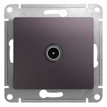 Изображение товара Systeme Electric Glossa Сиреневый туман Розетка TV оконечная 1DB