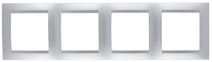 Изображение товара Simon 15 Алюминий Рамка 4-ая