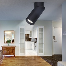 Изображение товара ЭРА Светильник накладной OL18 BK под лампу MR16 GU10 поворотный черный