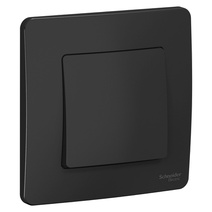 Изображение товара Systeme Electric Blanca внутр Антрацит Выключатель 1-клавишный, 10А, 250B