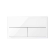 Изображение товара Simon 100 Белый глянец Кит 2 поста, фронт. 1 рамка «минимум» + 2 клавиши выключателей