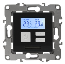 Изображение товара Терморегулятор ЭРА 12-4111-05 Антрацит