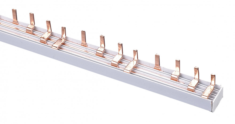Изображение товара Dekraft ШС-101 4P 63A 1м шина соединительная для модульных аппаратов