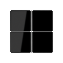 Изображение товара JUNG: четырехклавишная крышка для KNX, в сборе