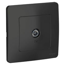 Изображение товара Systeme Electric Blanca внутр Антрацит Розетка TV