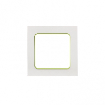 Изображение товара EKF PROxima Стокгольм Белый Линия зеленая Рамка 1-ая.