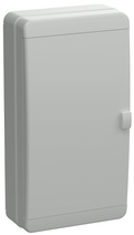 Изображение товара IEK TEKFOR Корпус пласт. КМПн-36 IP65 сер. непрозр. дверь