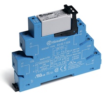 Изображение товара Finder Интерфейсный модуль (сборка 41.52.9.110.0010 + 93.02.8.230), электромеханическое реле; 2CO 8A; контакты AgNi; питание 230-240В AC; категория за