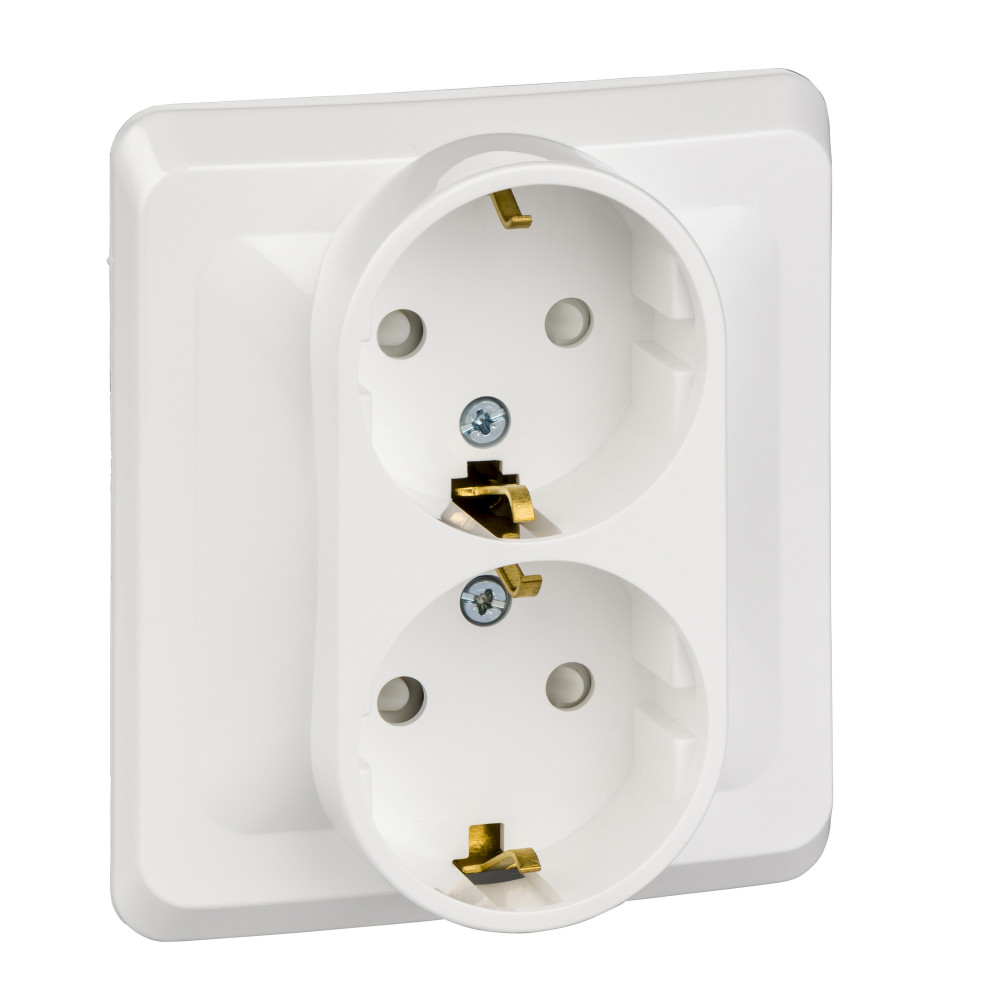 Изображение товара Системе Electric ЭТЮД 2-я с/з, белая, скрытая установка