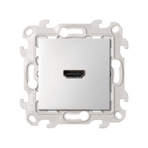 Изображение товара Simon 24 Алюминий Розетка HDMI v1.4