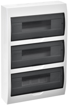 Изображение товара IEK GENERICA Корпус пластиковый ЩРН-П-36 черн. прозр. дверь IP41