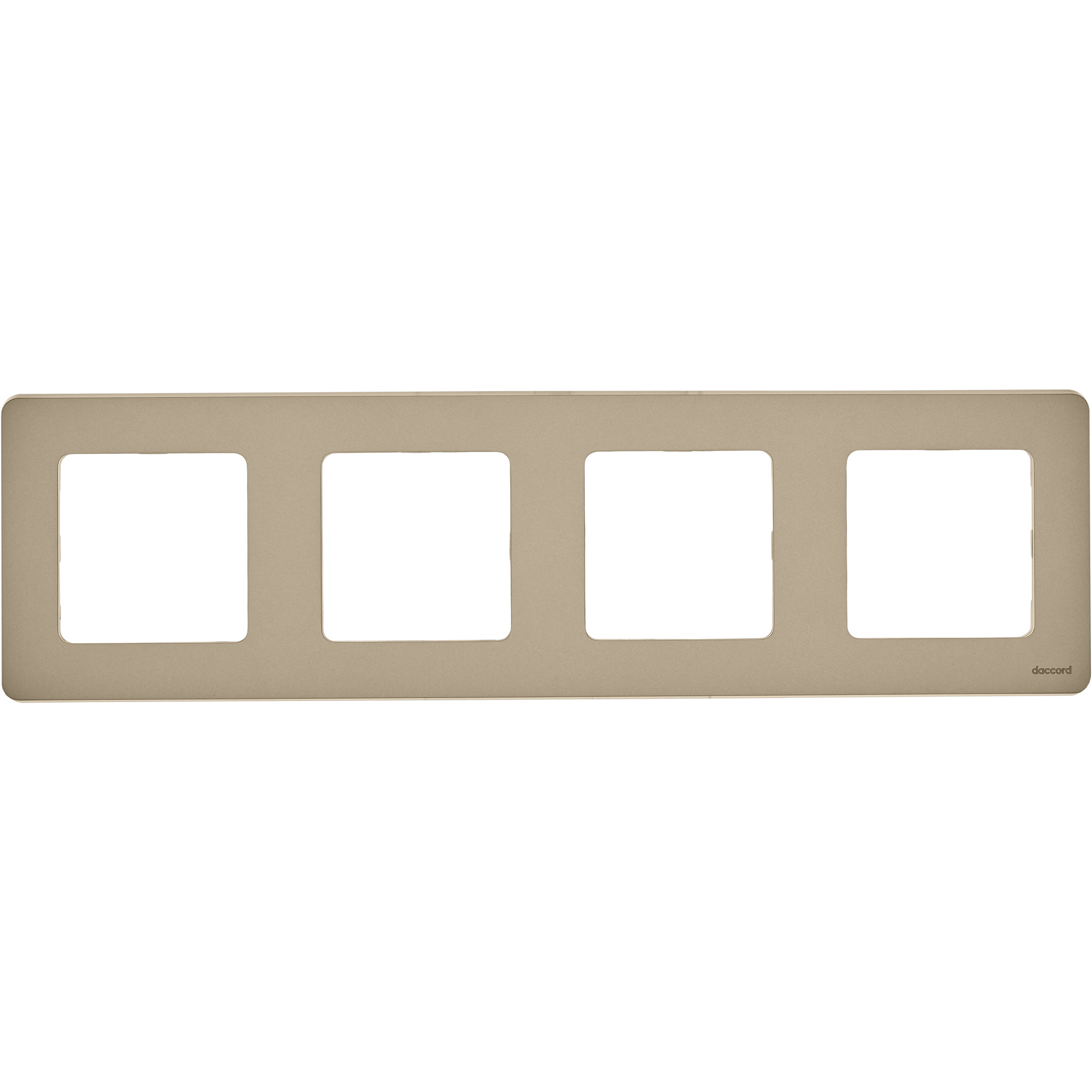 Изображение товара Legrand/Daccord INSPIRIA Шампань Рамка - 4 поста.