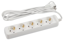 Изображение товара Удлинитель ЭРА U-5e-3m-3x1,5 с заземлением, 5 розеток, 3 м