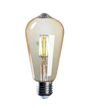 Изображение товара Jazzway Лампа светодиодная (LED) «груша» d64мм E27 300° 4Вт 220-240В прозрачная тепло-белая желтая 2700К Изображение товара Jazzway Лампа светодиодная (LED) «груша» d64мм E27 300° 4Вт 220-240В прозрачная тепло-белая желтая 2700К