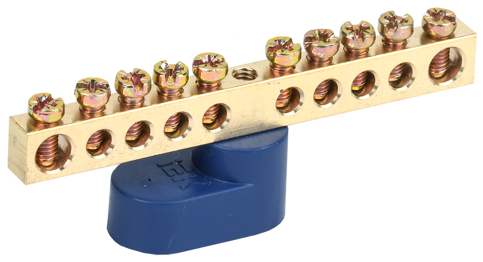 Изображение товара IEK Шина N ноль на одном угловом изол ШНИ-6х9-10-У1-С