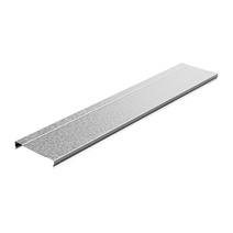 Изображение товара OSTEC Крышка к лотку 50х15х3000, толщ. 0,55 мм, Сендзимир цинк