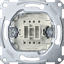Изображение товара Schneider Electric Merten Механизм QuickFlex Выключателя 1-клавишного, сх.1, 10А