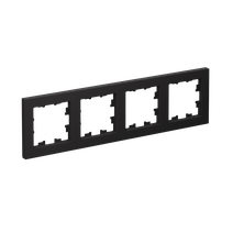 Изображение товара Systeme Electric AtlasDesign Карбон Рамка 4-ая, универсальная