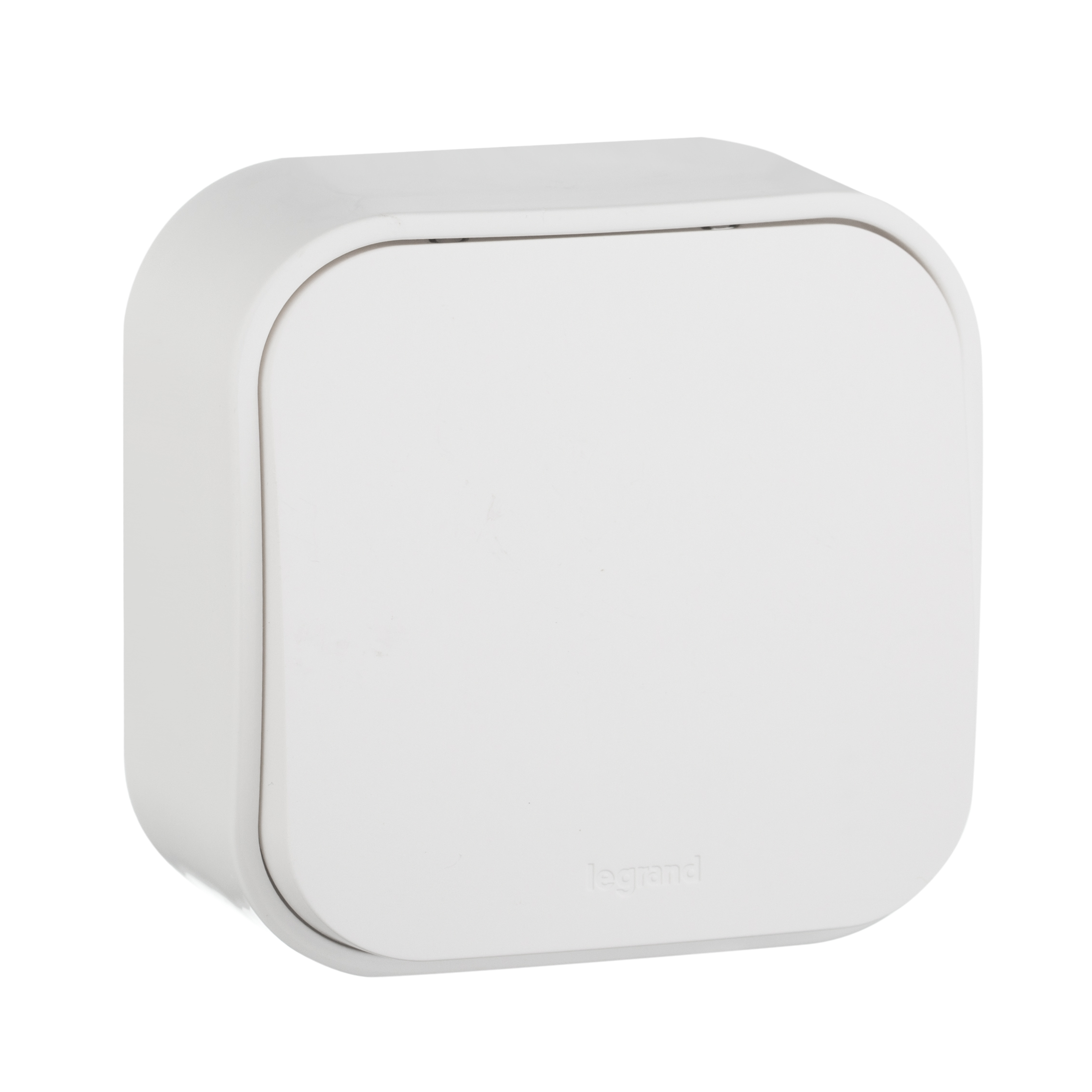 Изображение товара Legrand Quteo Белый Кнопка 1-клавишная 6А.