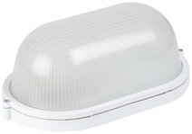 Изображение товара ЭРА Светильник НБП 04-100-001 Акватермо алюминий/стекло IP54 E27 max 100Вт 280х160 овал белый