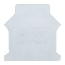 Изображение товара Клеммная колодка EKF UT винтовая для DIN-рейки серый
