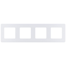 Изображение товара Legrand/Daccord INSPIRIA Жемчуг Рамка - 4 поста.
