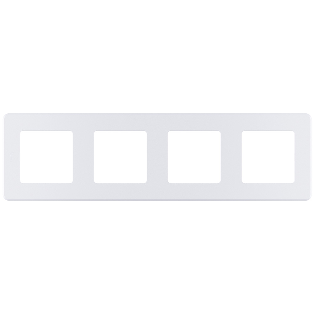 Изображение товара Legrand Inspiria Жемчуг Рамка 4 поста для механизмов Inspiria