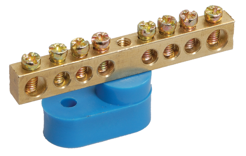 Изображение товара IEK Шина N ноль на одном угловом изол ШНИ-6х9-8-У1-С