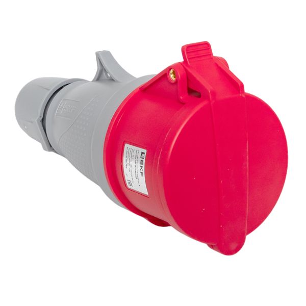 Изображение товара EKF PROxima Розетка переносная 225 3P+PE+N 32А 380В IP44.