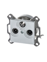 Изображение товара ABB EPJ Levit серый / белый Розетка TV-R-SAT, серый