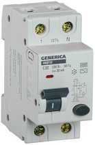 Изображение товара IEK GENERICA АВДТ 32 C32 - Автоматический Выключатель Дифф. Тока Изображение товара IEK GENERICA АВДТ 32 C32 - Автоматический Выключатель Дифф. Тока