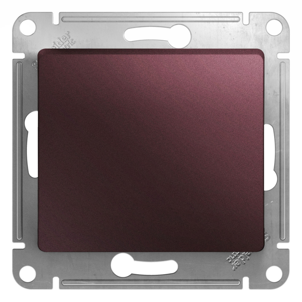 Изображение товара Systeme Electric Glossa Баклажановый Выключатель 1-клавишный, сх.1, 10AX