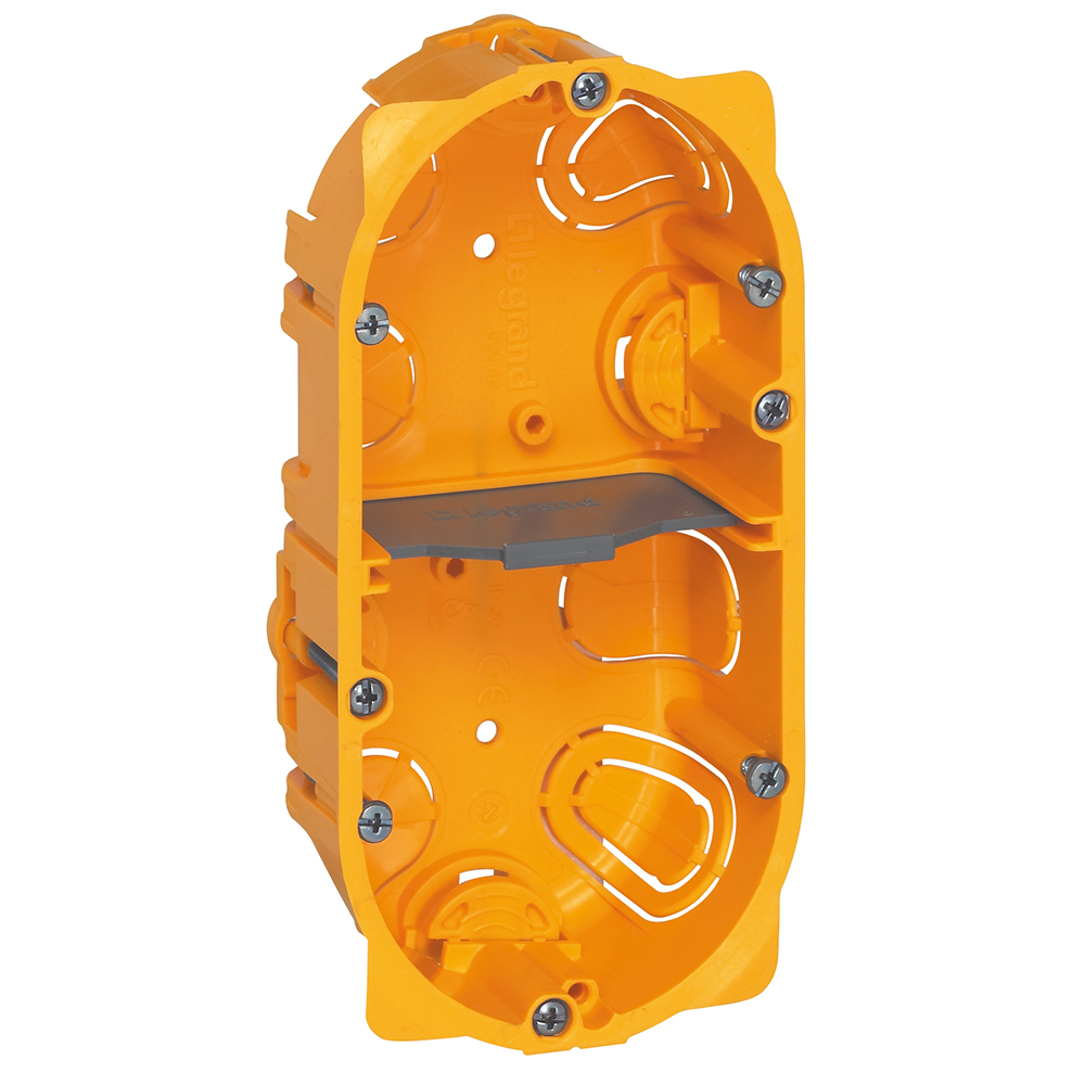 Изображение товара Legrand Batibox Коробка встраиваемая монтажная для сухих перегородок 2п гл.40мм.