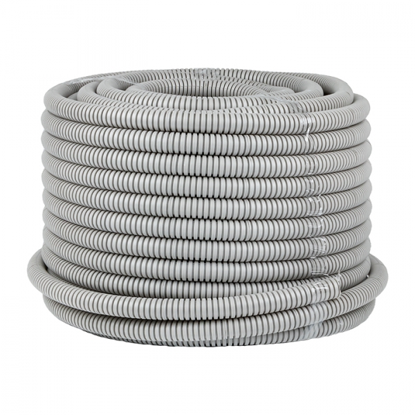 Изображение товара EKF PROxima Труба гофр. ПВХ Plast с зондом d20мм (50м.).