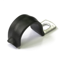 Изображение товара Промрукав Скоба металлическая однолапковая с полимерным покрытием СМО-П d16-17 мм (100шт/1000шт уп/кор)