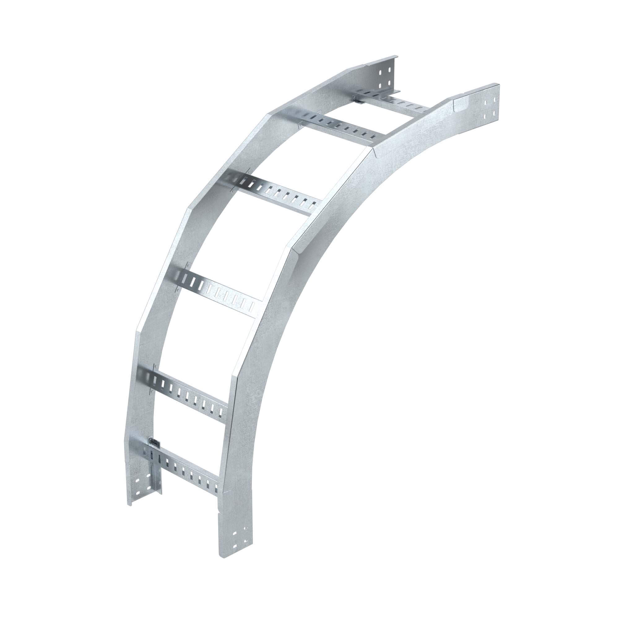 Изображение товара DKC Угол вертикальный внешний 90 градусов, 80х500 R600, лонжерон 1,5 мм,  в комплекте с крепежными элементами и соединительными пластинами, необходимы