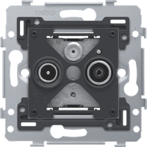 Изображение товара Niko Механизм розетки TV/FM/SAT, винт клеммы