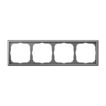 Изображение товара Systeme Electric ArtGallery Сталь Рамка 4-ая, универсальная